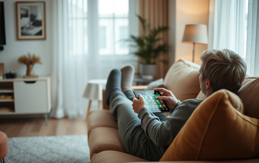 Ice Casino mobil betting med odds på Premier League